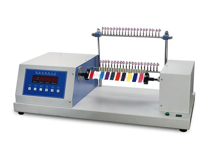 簡述Y108型數(shù)控紗線樣卡機（紗線色卡機）